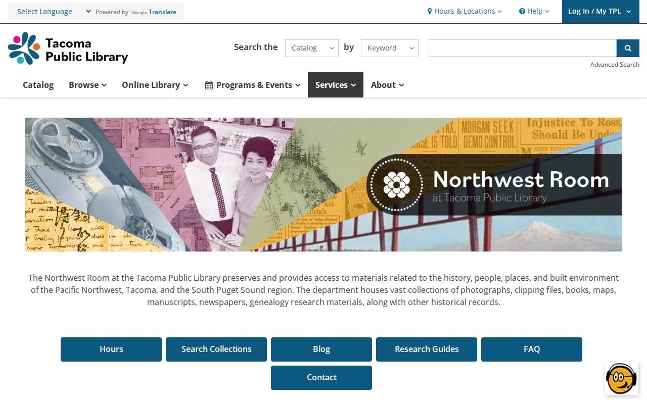 Frederickson people search in Tacoma Northwest Room directories