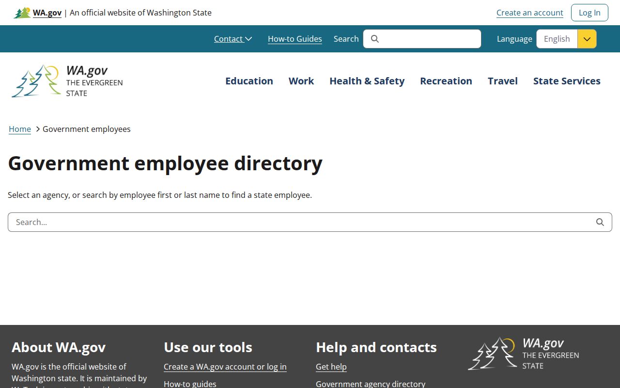 Frederickson people directories Washington employee contacts